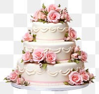 PNG  Wedding Cake wedding cake dessert. AI generated Image by rawpixel.