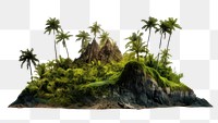 PNG Island vegetation landscape outdoors. AI generated Image by rawpixel.