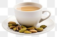 PNG Cardamom tea cup food seed. 