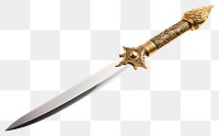 PNG Ottoman sword dagger weapon blade. 