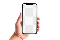 Png mobile phone mockup, transparent screen