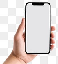 PNG Smartphone person hand  