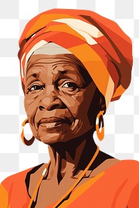 PNG Grandmother portrait jewelry adult. AI generated Image by rawpixel.