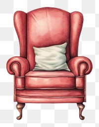 PNG Home interior chair furniture armchair. AI generated Image by rawpixel.