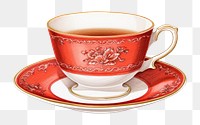 PNG Cup saucer coffee drink. AI generated Image by rawpixel.