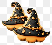 PNG Halloween Witch Cookies cookie footwear dessert. AI generated Image by rawpixel.