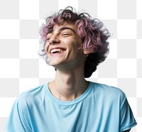 PNG Transgender laughing smile happy. 