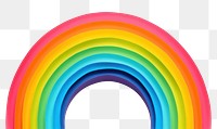 PNG Rainbow white background spectrum clothing. AI generated Image by rawpixel.