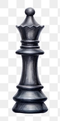 PNG Chess black game white background. AI generated Image by rawpixel.