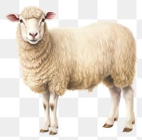 PNG Sheep sheep livestock animal. AI generated Image by rawpixel.