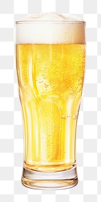 PNG Glass beer drink lager. 