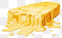 PNG Flowing melted cheese food white background freshness. AI generated Image by rawpixel.