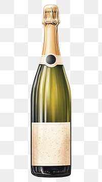 PNG Bottle champagne drink wine. 