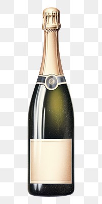 PNG Bottle champagne drink wine. 