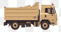 PNG Garbage truck vehicle wheel transportation. 