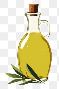 PNG Olive oil bottle refreshment container. 