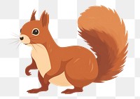 PNG Squirrel rodent animal mammal. AI generated Image by rawpixel.