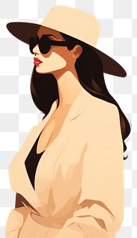 PNG Fashion adult woman sunglasses. AI generated Image by rawpixel.