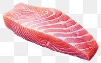 PNG Tuna seafood meat white background freshness. 