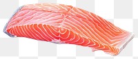 PNG Salmon steak seafood white background ketchup. 