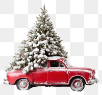 PNG Christmas tree car vehicle