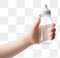 PNG Baby Bottle bottle holding hand. 