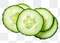 PNG One-Clipping-Path Cucumber cucumber vegetable. 