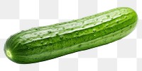 PNG One-Clipping-Path Cucumber cucumber vegetable. 