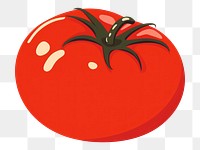 PNG Tomato food vegetable plant. AI generated Image by rawpixel.