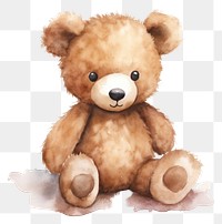 PNG Plush bear toy representation. 