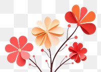 PNG Butterfly sniffing flower pattern petal plant. AI generated Image by rawpixel.