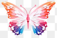 PNG Butterfly insect petal paper. AI generated Image by rawpixel.