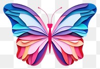 PNG Butterfly paper art  