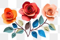 PNG Roses flower plant art. AI generated Image by rawpixel.