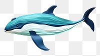 PNG Whale dolphin animal mammal. 