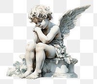 PNG Cherub statue sculpture angel