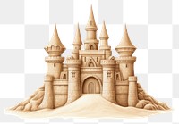 PNG Sand castle drawing architecture building. AI generated Image by rawpixel.