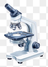 PNG Microscope magnification technology equipment. 