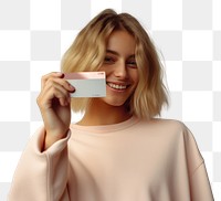 PNG White background smile happy credit card. 