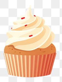 PNG Cupcake food dessert cream. 