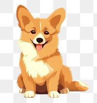 PNG Welsh corgi puppy mammal animal pet. 