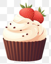 PNG Chocolate cupcake strawberry food chocolate. 