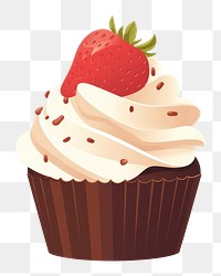 PNG Chocolate cupcake strawberry food chocolate. 