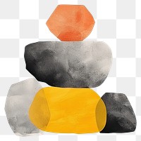 PNG Stone art creativity painting. AI generated Image by rawpixel.