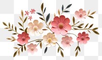 PNG Flowers pattern plant art. 