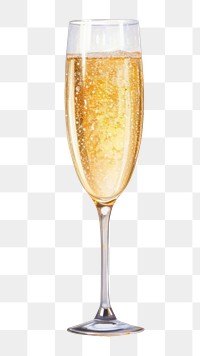 PNG Champagne glass drink  