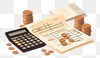 PNG Tax payment accounting calculator paper mathematics. 