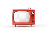 Retro TV screen png mockup, transparent design