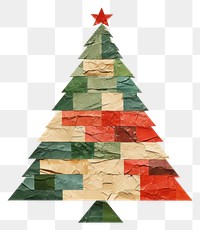 PNG Christmas tree christmas paper christmas tree. AI generated Image by rawpixel.