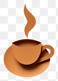 PNG Coffee mug saucer drink cup. AI generated Image by rawpixel.